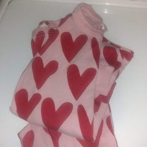 Hanna Andersson Organic Valentine Long Johns 150 CM